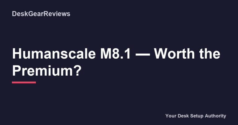 199 Humanscale M8 Monitor Arm