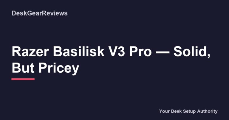 208 Razer Basilisk V3 Pro Mouse