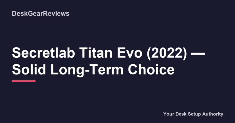 209 Secretlab Titan Evo Gaming Chair