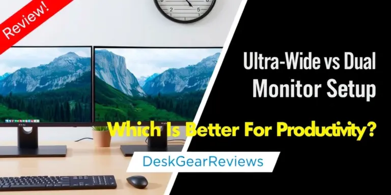 Ultra-Wide vs Dual Monitor Setup: Which Is Better for Productivity