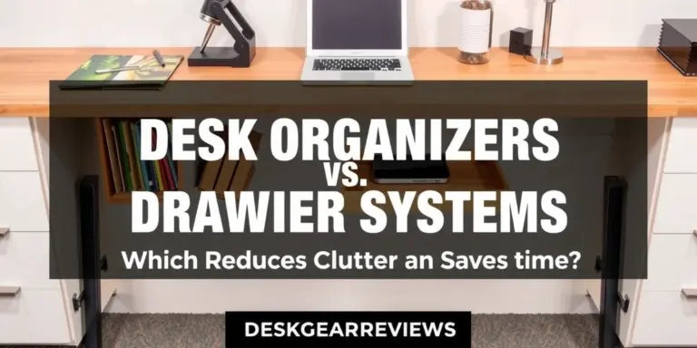 Desk Organizers vs Drawer Systems: Which Reduces Clutter and Saves Time - deskgearreviews