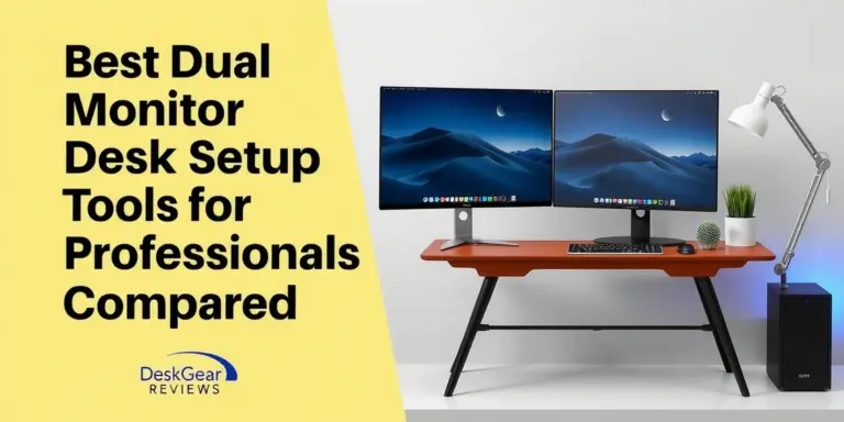 Best Dual Monitor Desk Setup Tools for Professionals Compared: 2026 Edition - DeskGearReviews