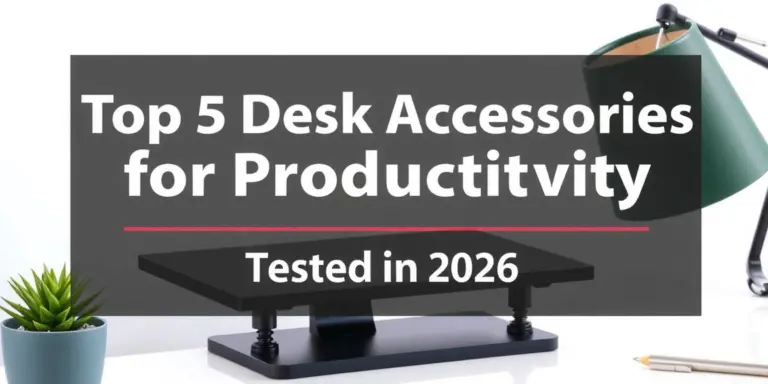 Top 5 Desk Accessories for Productivity Tested in 2026 - DeskGearReviews