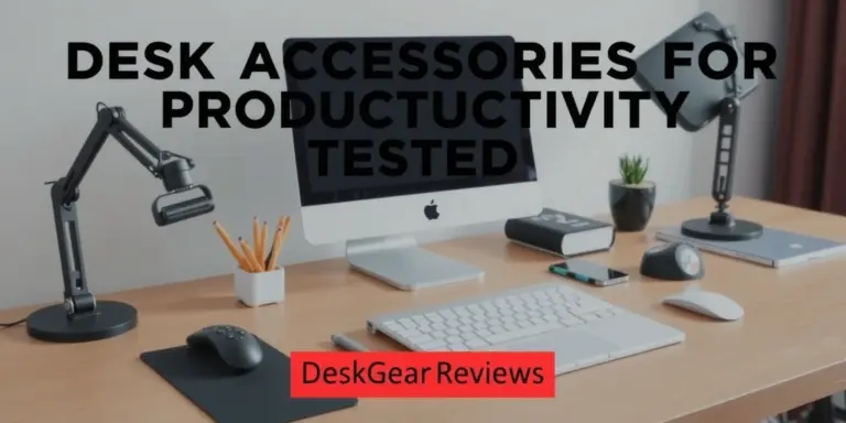 Desk Accessories For Productivity Tested: Specs vs Real-World Results - DeskGearReviews