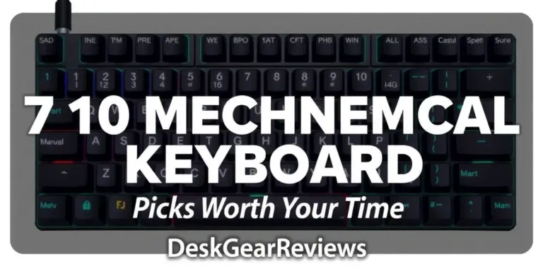 7 10 Mechanical Keyboard For Office In Picks Worth Your Time (2026) - DeskGearReviews