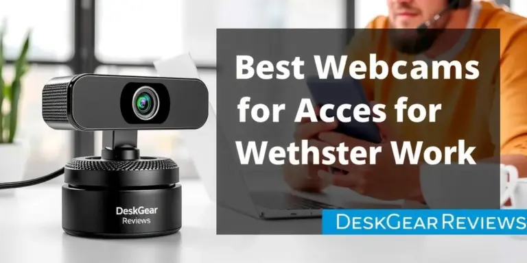 Best Webcams for Remote Work: Lighting, Autofocus, and Microphone Quality - DeskGearReviews