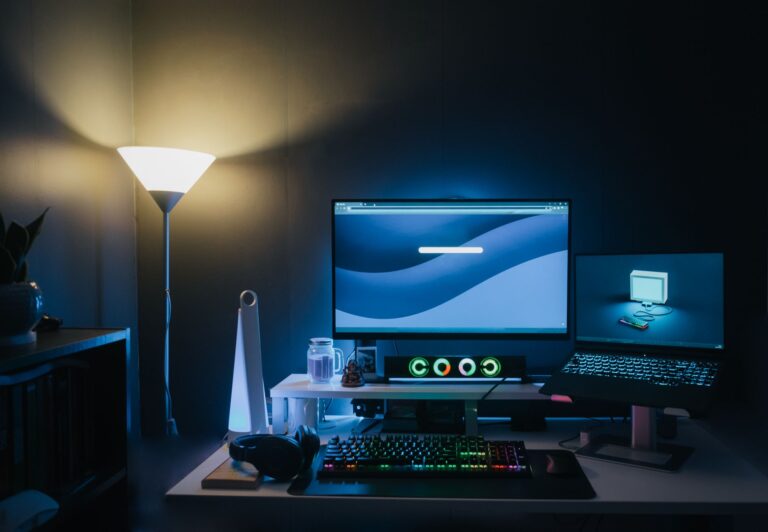 Desk Lighting for Eye Strain: LED Monitor Bars vs Desk Lamps - DeskGearReviews