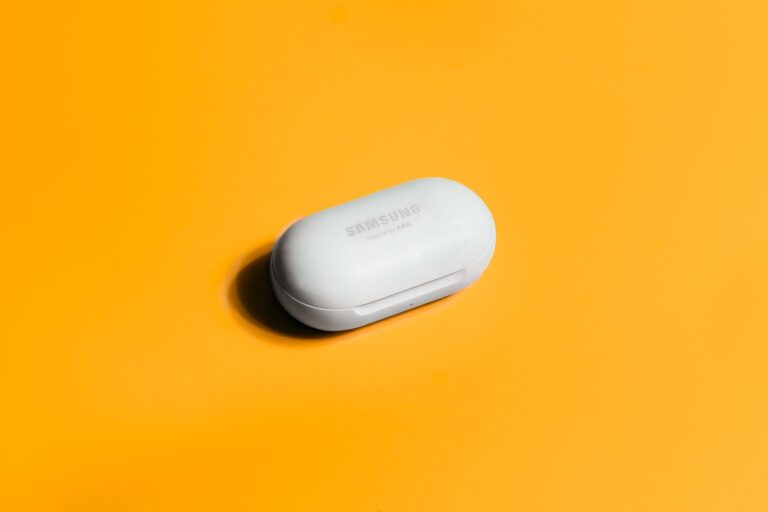 A clean product photo illustrating these earbuds survived my sweatiest workouts.